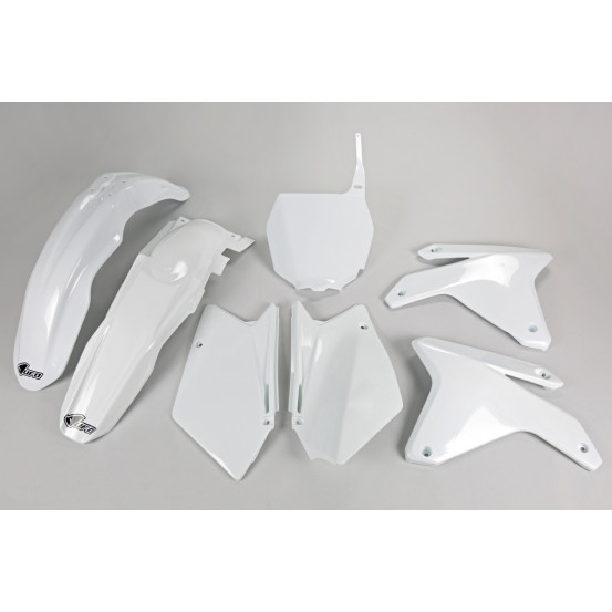 Kit Plastiques - Blanc - UFO Suzuki 450 RMZ 2005-2006