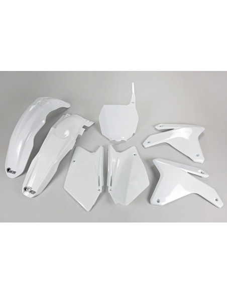 Kit Plastiques - Blanc - UFO Suzuki 450 RMZ 2005-2006