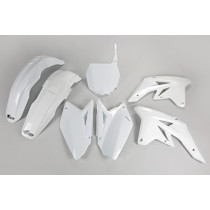Kit Plastiques - Blanc - UFO Suzuki 250 RMZ 2007-2008