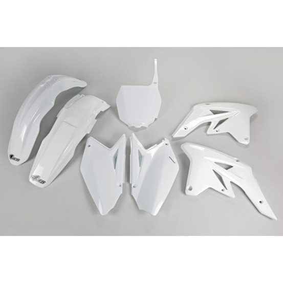 Kit Plastiques - Blanc - UFO Suzuki 250 RMZ 2007-2008