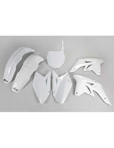 Kit Plastiques - Blanc - UFO Suzuki 250 RMZ 2007-2008