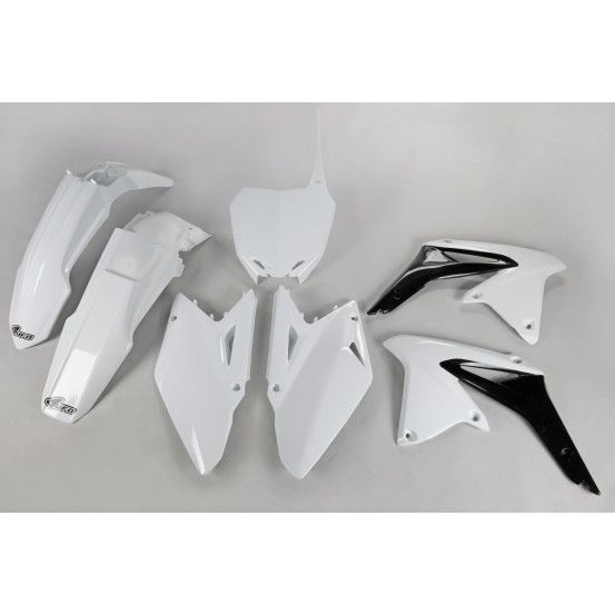Kit Plastiques - Blanc - UFO Suzuki 450 RMZ 2008 -