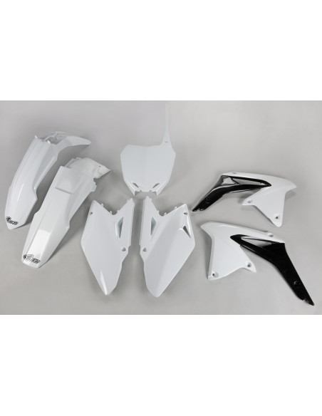 Kit Plastiques - Blanc - UFO Suzuki 450 RMZ 2008 -