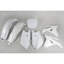 Kit Plastiques - Blanc - UFO Suzuki 450 RMZ 2007