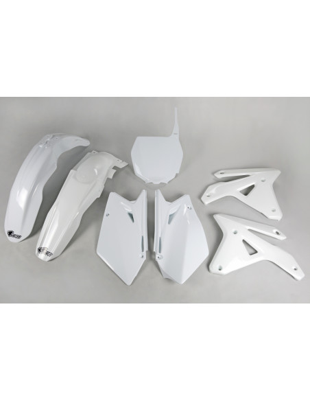 Kit Plastiques - Blanc - UFO Suzuki 450 RMZ 2007