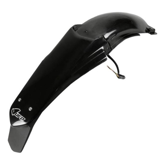 Garde boue arrière Enduro - Noir - UFO 125-250 YZ 2002-2012 avec leds