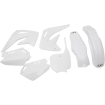 Kit Plastiques - Blanc - UFO Suzuki 450 RMZ 2009-2010