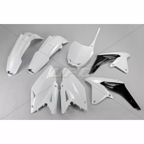 Kit Plastiques - Blanc - UFO Suzuki 450 RMZ 2011-2016