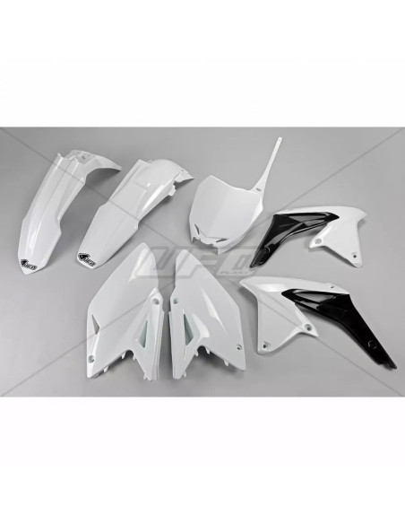 Kit Plastiques - Blanc - UFO Suzuki 450 RMZ 2011-2016