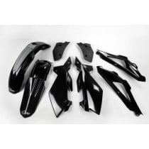 Kit Plastiques - Noir - UFO HUSQVARNA 125 CR 250 CR 2006-2008
