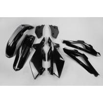 Kit Plastiques - Noir - UFO HUSQVARNA 250 CR/WR 2009-2012