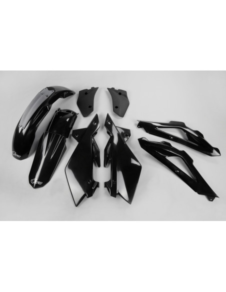 Kit Plastiques - Noir - UFO HUSQVARNA 250 CR/WR 2009-2012