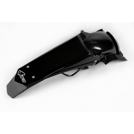 Garde boue arrière Enduro - Noir - UFO Yamaha 250 WRF 2007-2014 / 450 WRF 2007-2011 (avec leds)