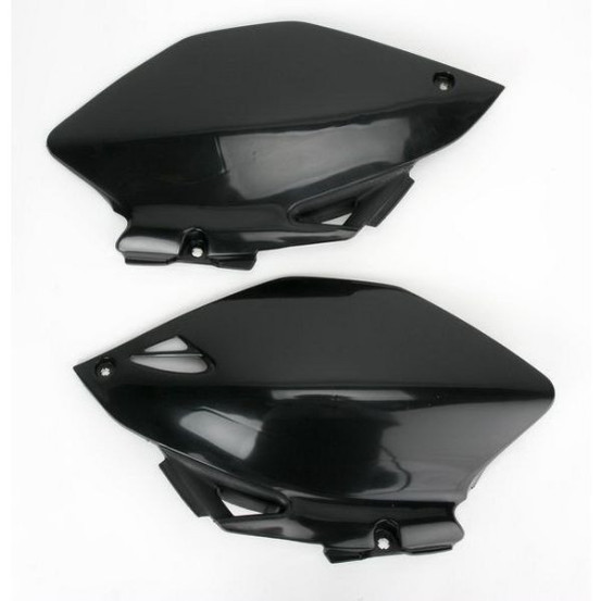 Plaques latérales - Noir - UFO Yamaha 250 WRF 2007-2014 / 450 WRF 2007-2011