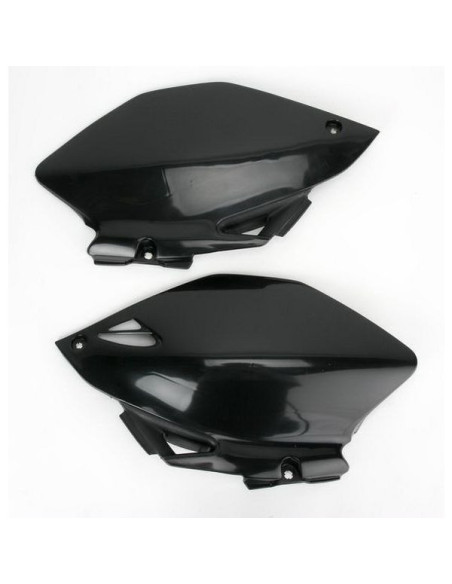 Plaques latérales - Noir - UFO Yamaha 250 WRF 2007-2014 / 450 WRF 2007-2011