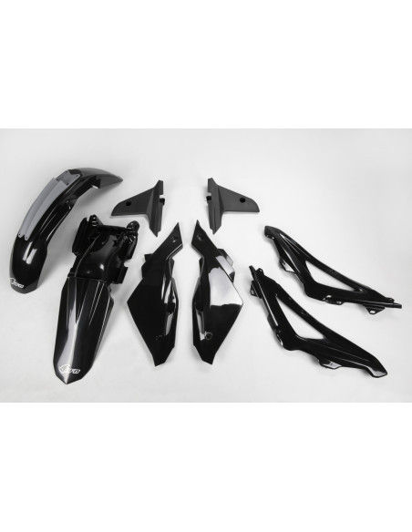 Kit Plastiques - Noir - UFO HUSQVARNA 125 CR/WR 2009-2013