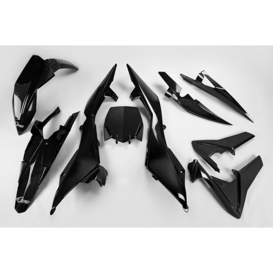 Kit Plastiques - Noir - UFO HUSQVARNA 449 TC 2011-2013