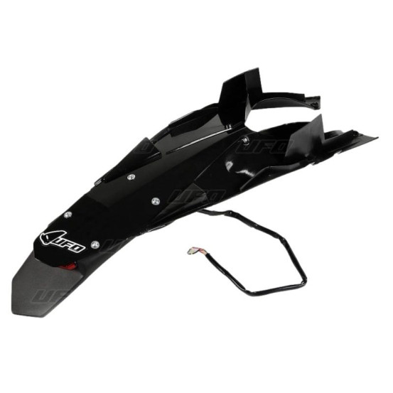 Garde boue arrière enduro - Noir - UFO 449/511 TE 2011-2013