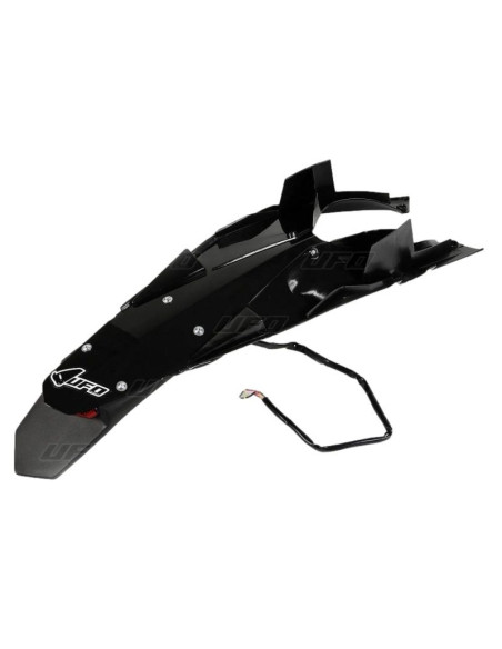 Garde boue arrière enduro - Noir - UFO 449/511 TE 2011-2013