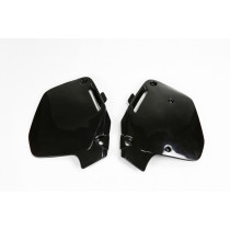 Plaques latérales - Noir - UFO Honda 125 CR 1991-1992 / 250 CR 1990-1991 / 500 CR 1991-2001