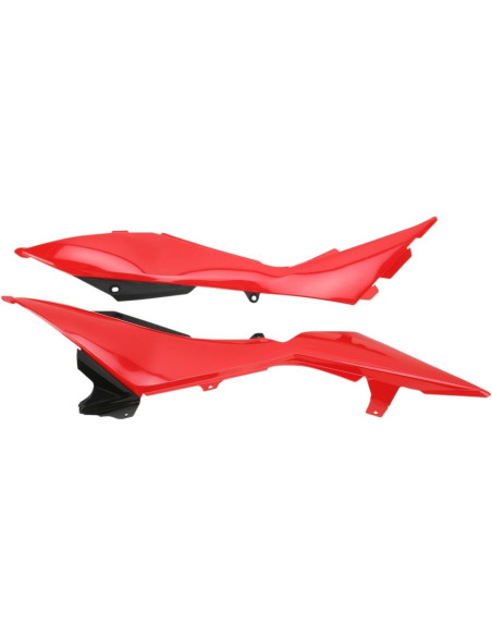 Ouïes de radiateur + Plaques latérales - Rouge - UFO 449/511 TE 2011-2013