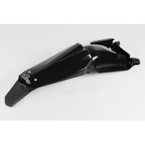 Garde boue arrière enduro - Noir - UFO 250/450/510 TC TE 2008-2012