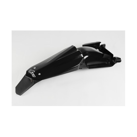 Garde boue arrière enduro - Noir - UFO 250/450/510 TC TE 2008-2012