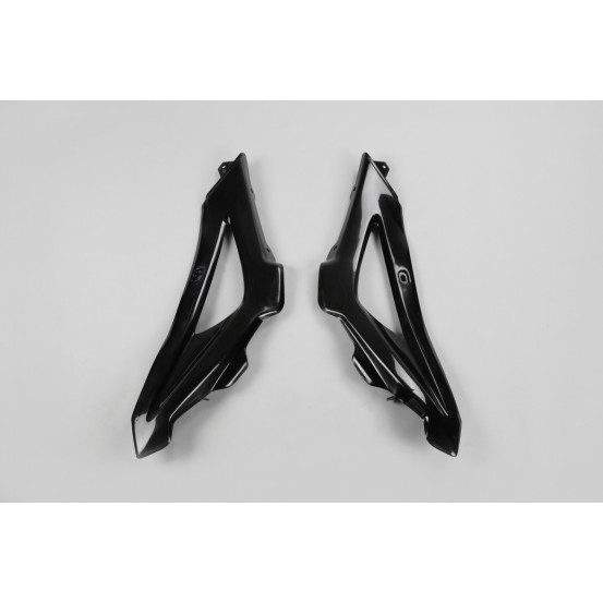 Ouies de radiateur supérieures - Noir - UFO HUSQVARNA 250 TC TE 2008 / 450 TC TE 2008-2010 / 510 610 TE 2008-2010