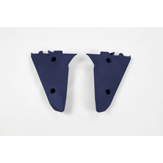 Ouïes de radiateur inférieures - Bleu - UFO HUSQVARNA 250 450 TC TE 2005-2007 / 510 610 TE 2005-2007