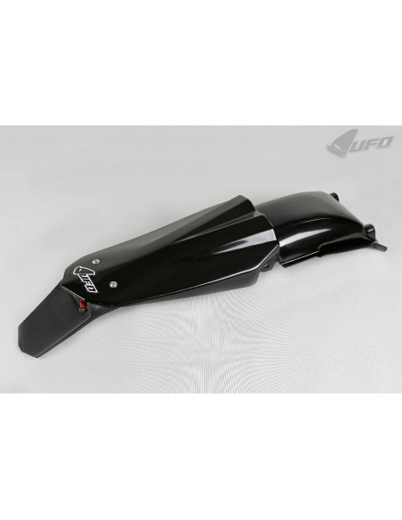 Garde boue arrière enduro - Noir - UFO CR/WR 2005-11 TC/TE 2005-07 sauf 125 CR/WR 2009-11