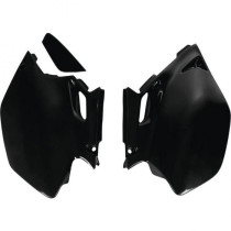 Plaques latérales - Noir - UFO Yamaha 250 450 WRF 2003-2006