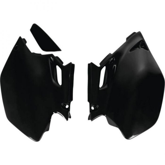 Plaques latérales - Noir - UFO Yamaha 250 450 WRF 2003-2006