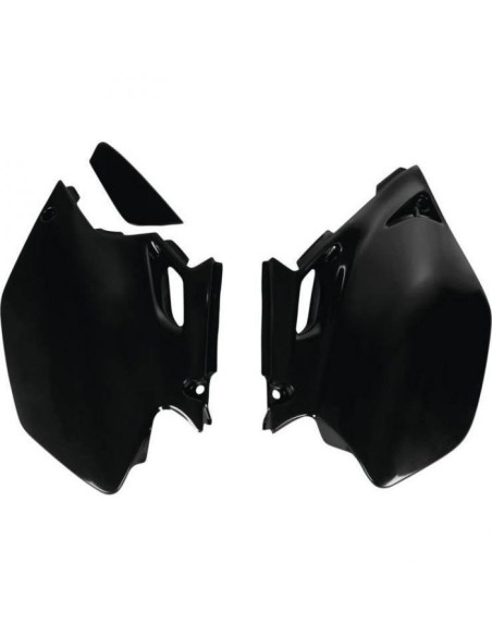 Plaques latérales - Noir - UFO Yamaha 250 450 WRF 2003-2006