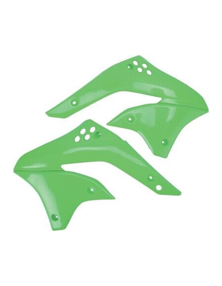 Ouïes de radiateur - Vert - UFO Kawasaki 450 KXF 2006-2008