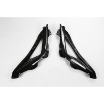 Ouïes de radiateur supérieures - Noir - UFO HUSQVARNA 125 CR WR 2009-2013 / 250 TC TE 2009-2013 / 310 TC TE 2012-2013