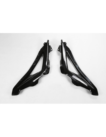 Ouïes de radiateur supérieures - Noir - UFO HUSQVARNA 125 CR WR 2009-2013 / 250 TC TE 2009-2013 / 310 TC TE 2012-2013
