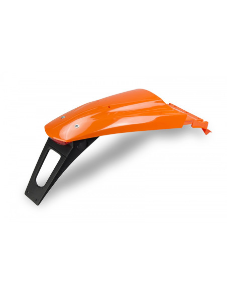Garde boue arrière enduro - Orange - UFO 620 LC4, 660 SMC 2002-2004