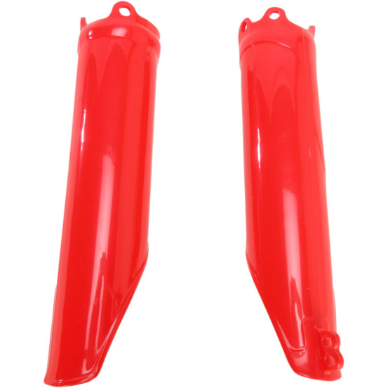 Protections de fourche - Rouge - UFO Honda 250 CRF 2014-2016 / 450 CRF 2013-2016