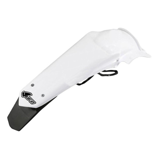 Garde boue arrière Enduro - Blanc - UFO Yamaha 450 WRF 2012-2015 (avec leds)