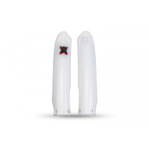 Protections de fourche + Kit départ - Blanc - UFO Yamaha 450 YZ-F 2023-2026 / 250 YZF 2024-2026