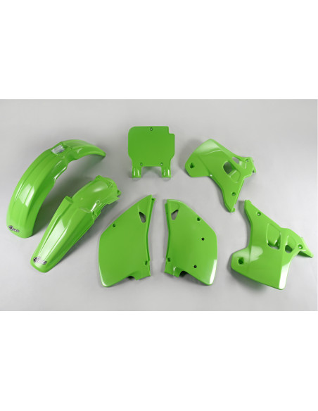 Kit plastiques - Vert - UFO Kawasaki 125 250 KX 1992