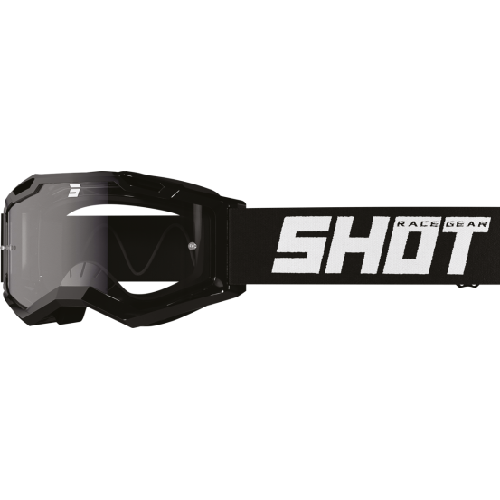Masque cross enfant Shot 2024 Rocket 2.0 - Noir Glossy