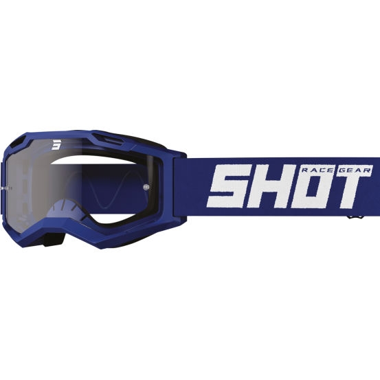 Masque cross enfant Shot 2024 Rocket 2.0 - Bleu Mat