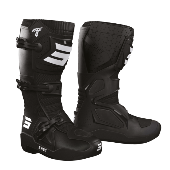 Bottes cross Shot Race 4 - Noir