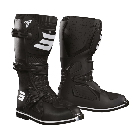 Bottes cross Shot Race 2 - Noir