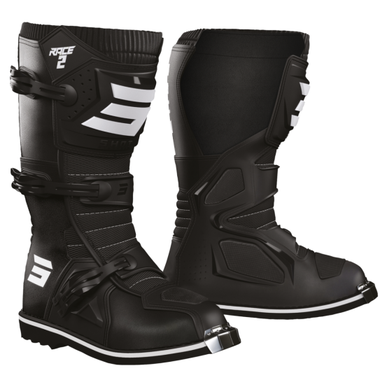Bottes cross enfant Shot Race 2 - Noir