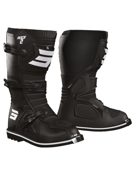 Bottes cross enfant Shot Race 2 - Noir