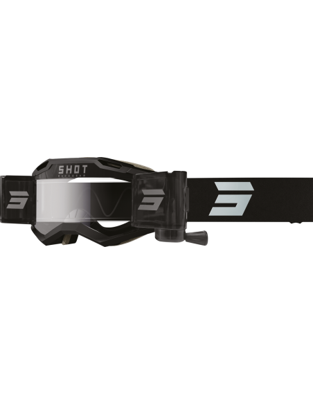 Masque cross Shot Iris 2.0 Tech Roll-off - Noir Mat