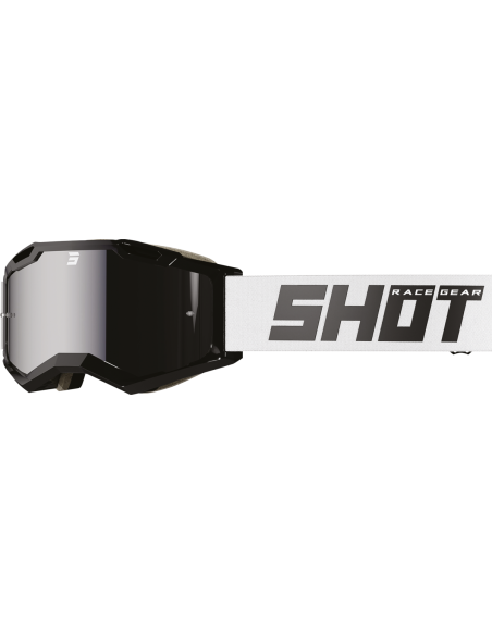 Masque cross Shot Iris 2.0 Solid - Noir
