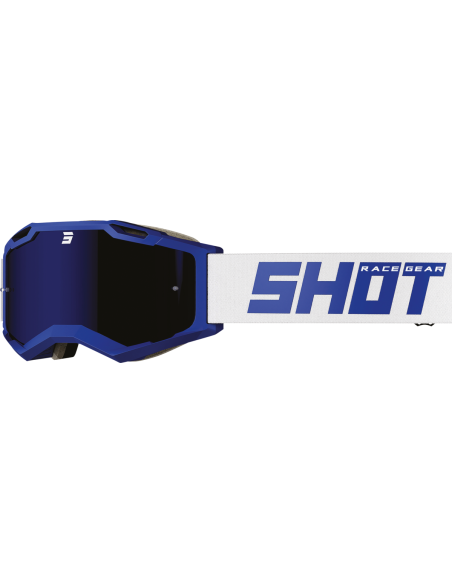 Masque cross Shot Iris 2.0 Solid - Bleu Mat